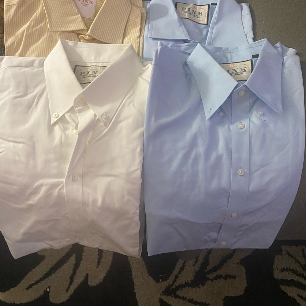 Pink Shirtmaker London Shirts $6 each